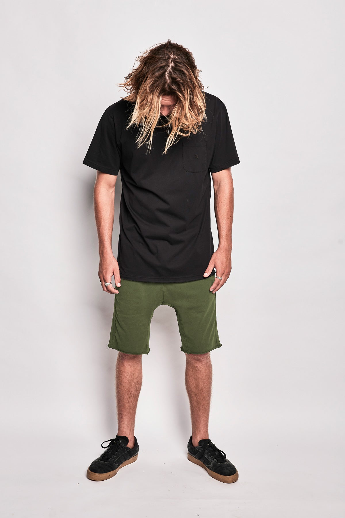 Conner Rugby Short - Washed Olivine