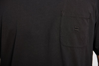 Chill Pocket Tee - Washed Black