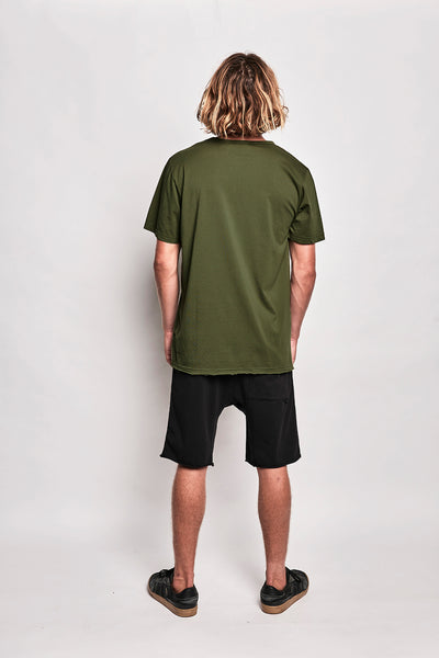 Chill Pocket Tee - Washed Olivine