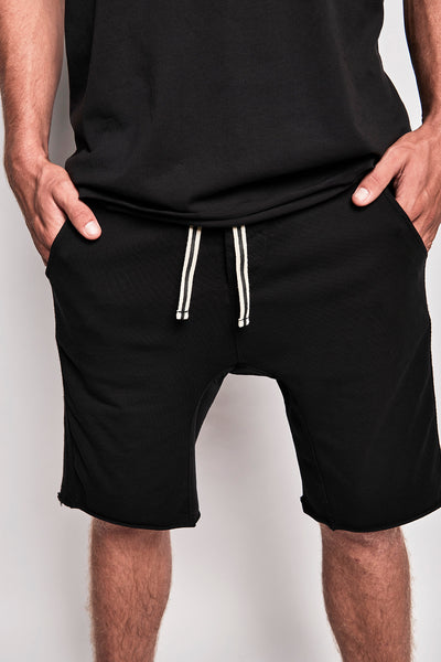 Conner Rugby Short - Washed Black