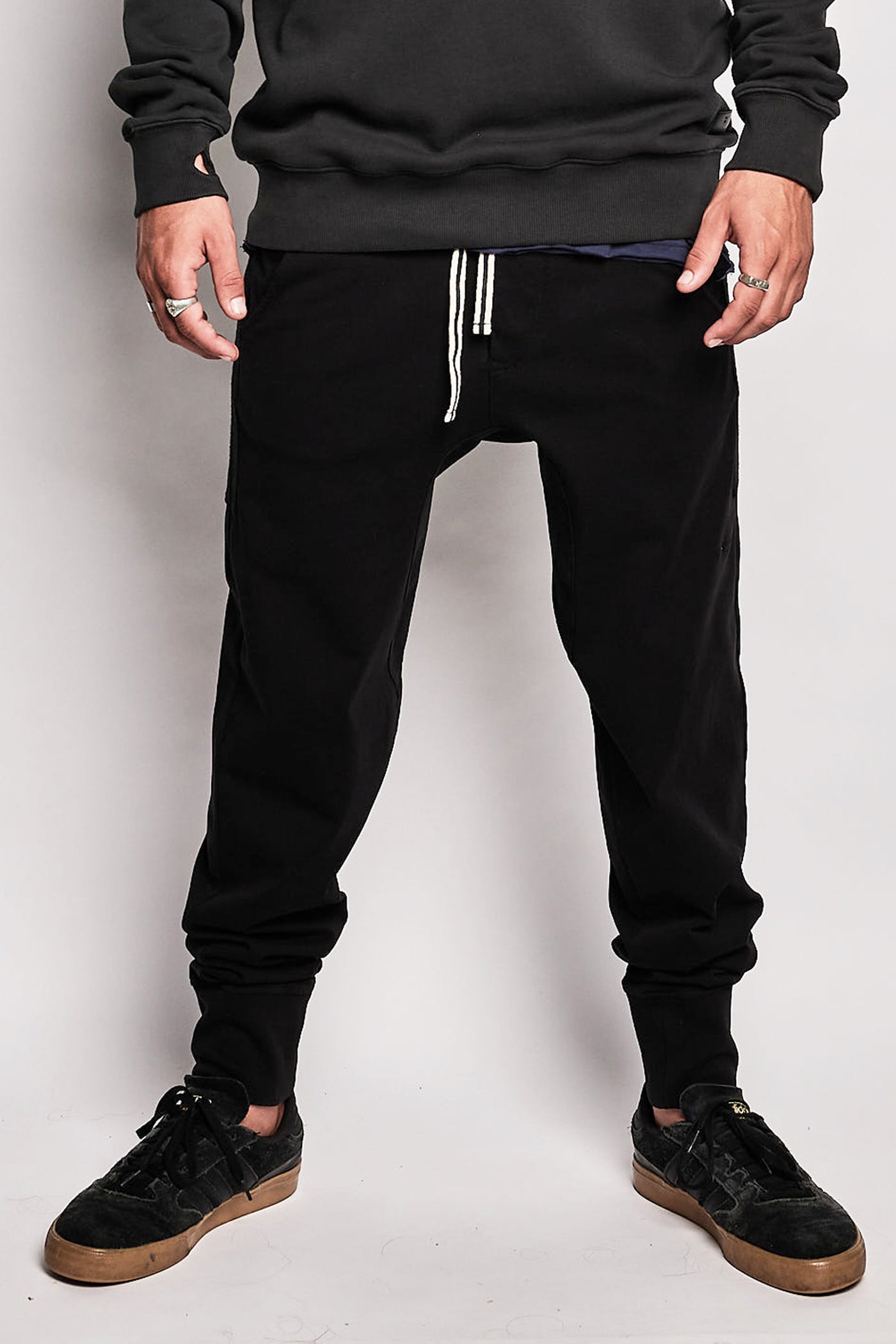 Couchside Rugby Pant - Washed Black