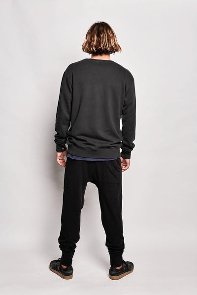 Couchside Rugby Pant - Washed Black