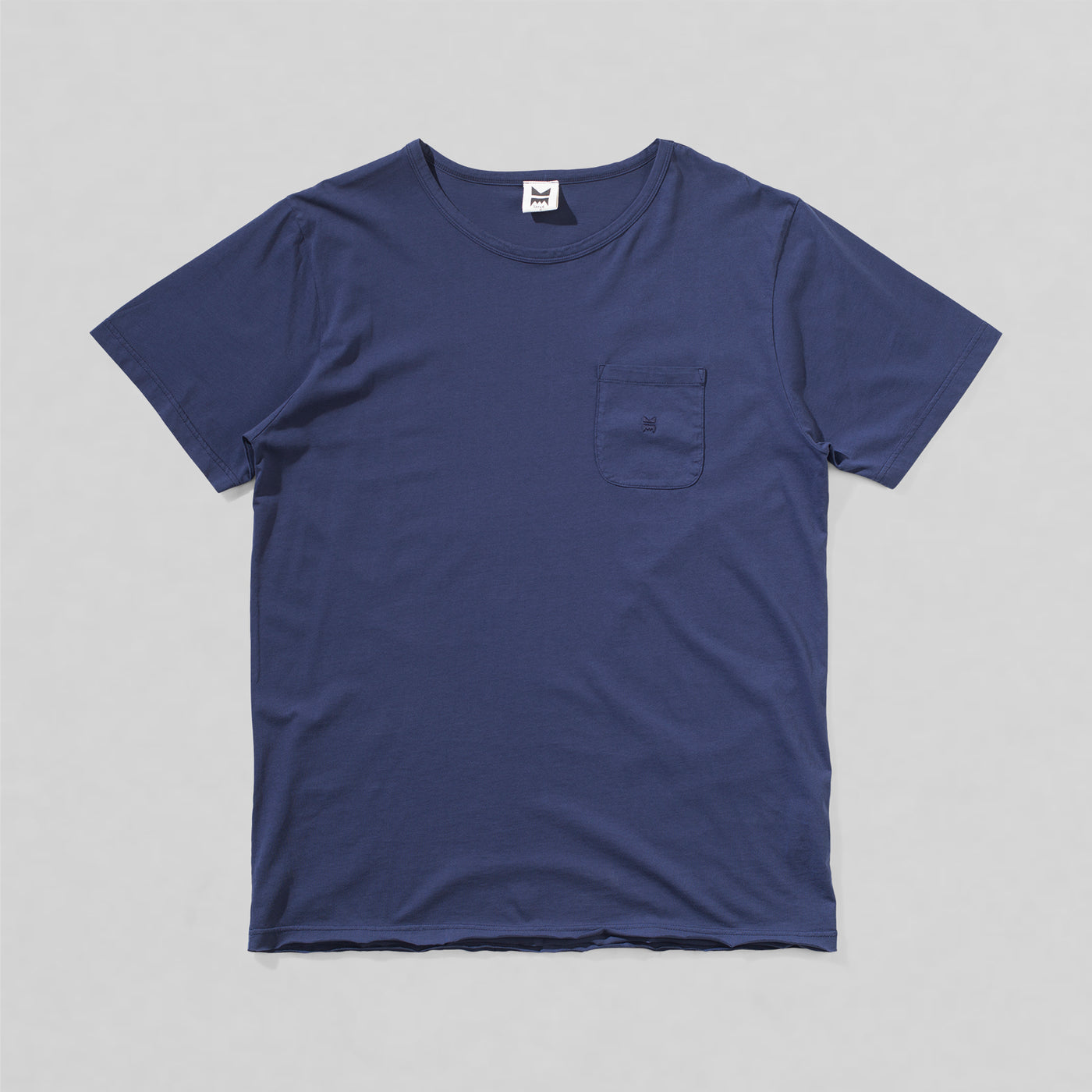 Chill Pocket Tee - Washed Dark Denim