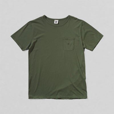 Chill Pocket Tee - Washed Olivine