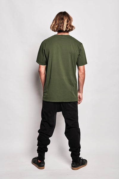 WLF Basik Tee - Washed Olivine