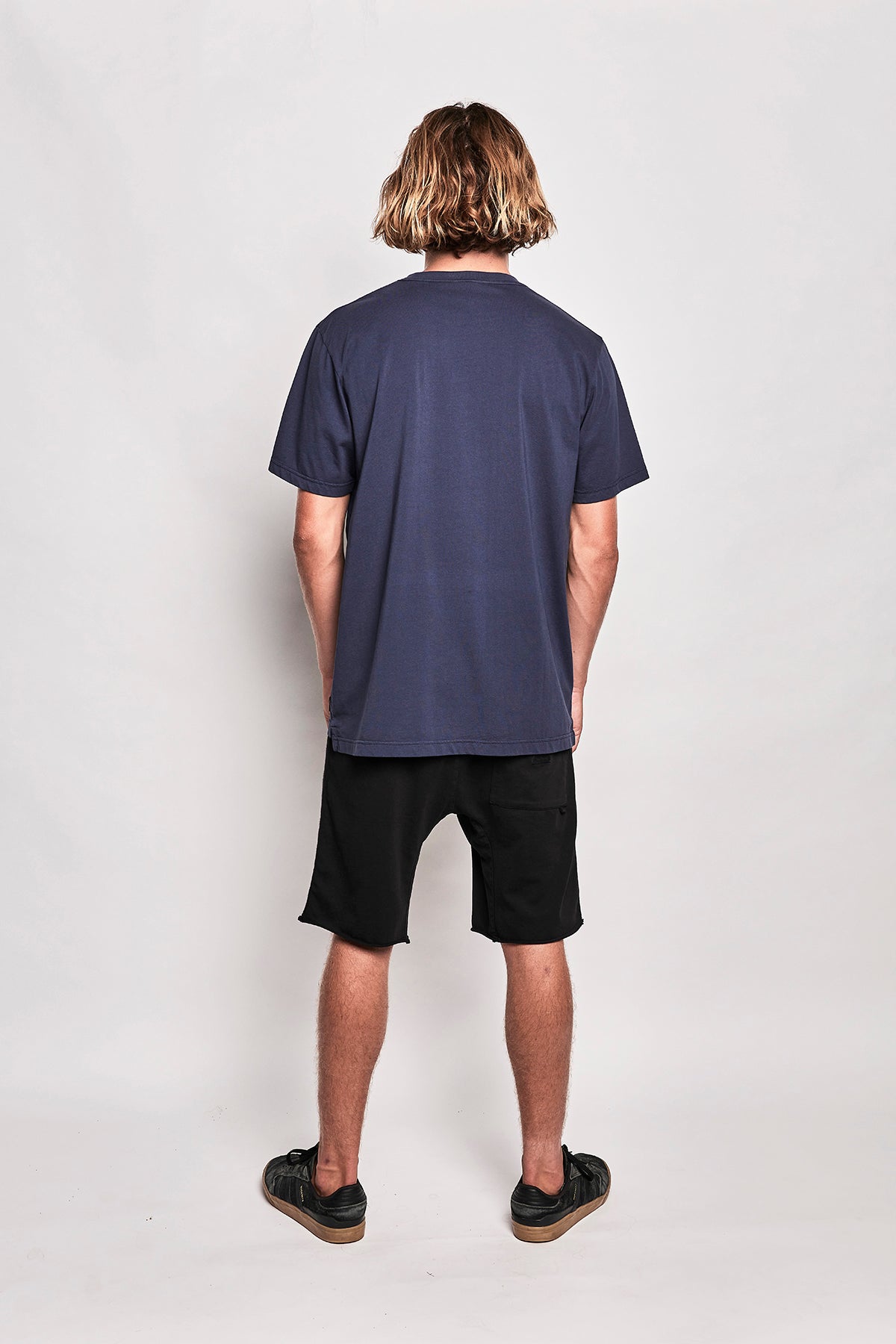 WLF Basik Tee - Washed Dark Denim