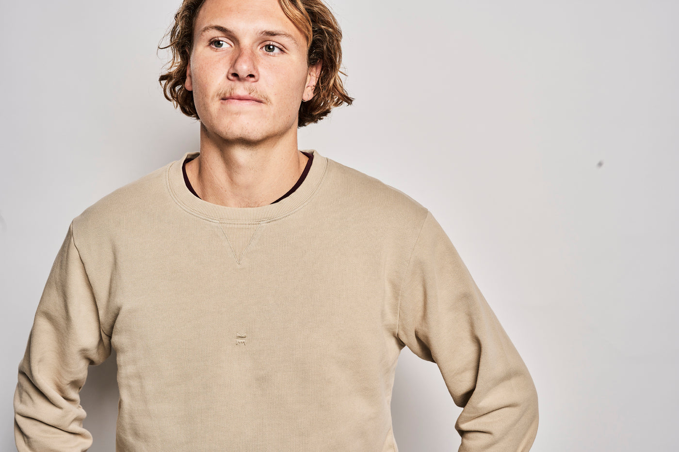 Gang Crew 2 Jumper - Washed Sand